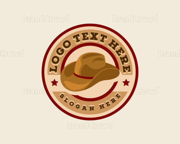Cowboy Hat Saloon Logo