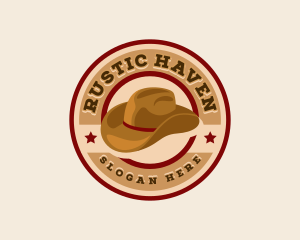 Cowboy Hat Saloon logo design