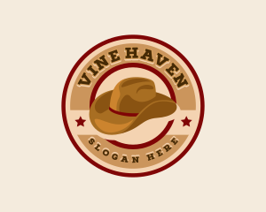 Cowboy Hat Saloon logo design