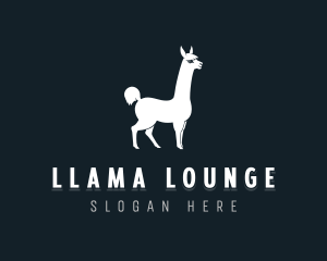 Alpaca Llama Zoo logo design