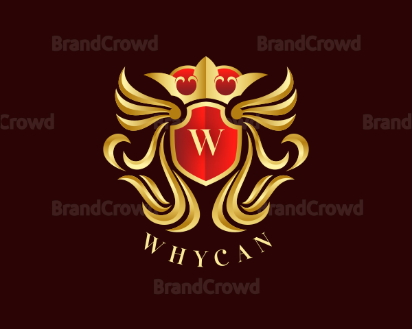 Luxury Crown Crest Logo