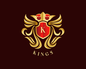 Luxury Crown Crest logo design