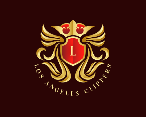 Queen - Luxury Crown Crest logo design