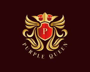 Luxury Crown Crest logo design