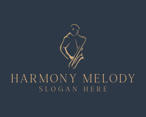 Instrument - Saxophone Instrument Musician logo design