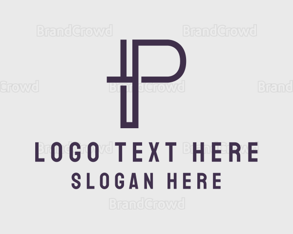 Generic Studio Letter P Logo