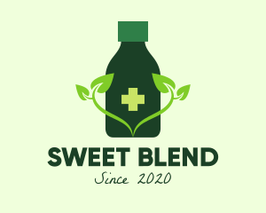 Syrup - Medicine Bottle Tonic Potion logo design