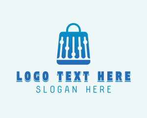 Shopping Bag Sale Logo