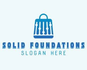 Shopping Bag Sale Logo