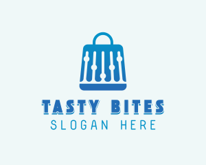 Shopping Bag Sale Logo