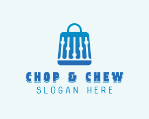 Shopping Bag Sale Logo