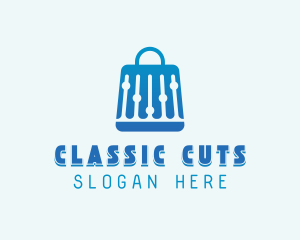 Shopping Bag Sale logo design