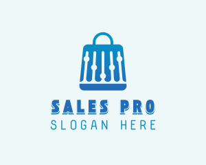 Shopping Bag Sale logo design