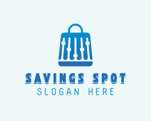 Discount - Shopping Bag Sale logo design