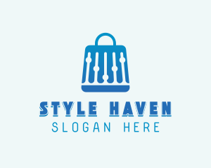 Shopping Bag Sale logo design