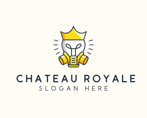 Royal Light Bulb logo design