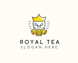 Royal Light Bulb logo design