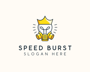 Royal Light Bulb logo design