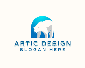 Artic - Polar Bear Zoo logo design