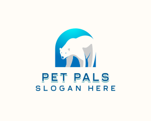 Polar Bear Zoo logo design