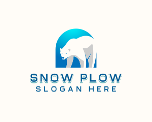 Polar Bear Zoo logo design