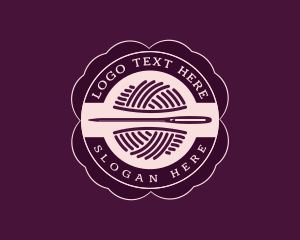 Yarn - Needle Yarn Boutique logo design