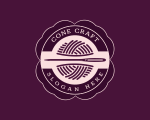 Needle Yarn Boutique logo design