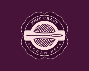 Needle Yarn Boutique logo design