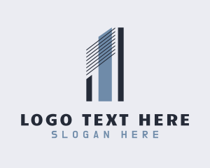 Construction - Real Estate Architecture logo design