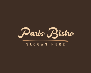 Bistro Restaurant Bar logo design