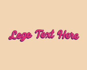 Comics - Quirky Retro Feminine logo design