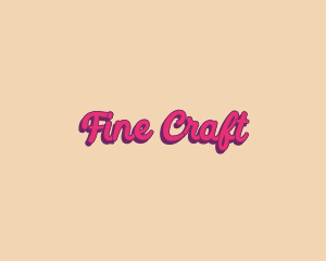 Quirky Retro Feminine logo design