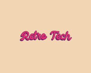 Quirky Retro Feminine logo design