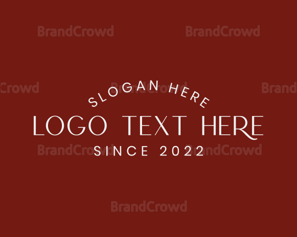 Luxury Fashion Brand Logo