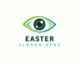 Ophthalmologist - Eye Optic Vision logo design