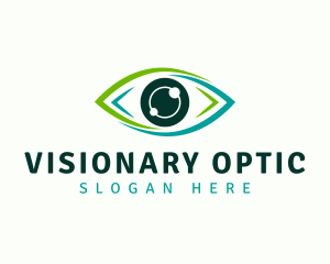 Optic - Eye Optic Vision logo design