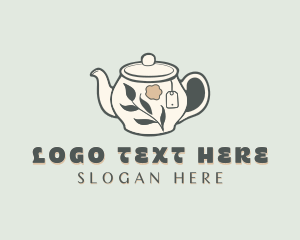 Tea - Floral Herbal Tea logo design
