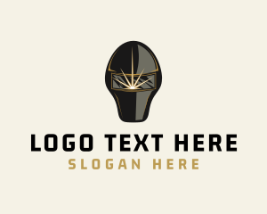 Metal Welder Mask  Logo