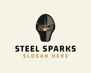 Welder - Metal Welder Mask logo design