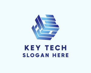 Cyber Tech Cube logo design