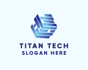 Cyber Tech Cube logo design