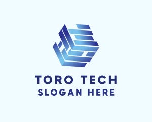 Cyber Tech Cube logo design