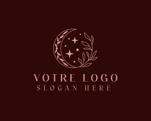 Floral Moon Jeweler Logo