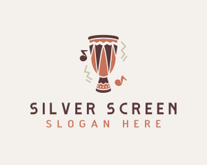 Ethnic - Ethnic Drum Instrument logo design