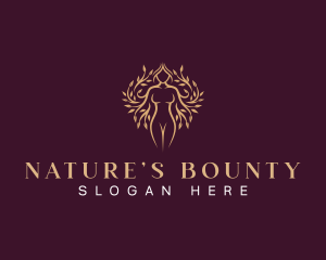 Feminine Nature Tree logo design