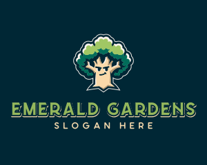 Sustainable Tree Gardening logo design