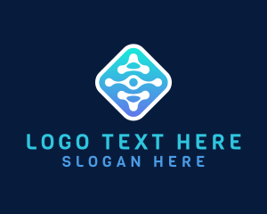 Internet - Digital Network Technology logo design