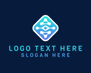 Digital - Digital Network Technology logo design