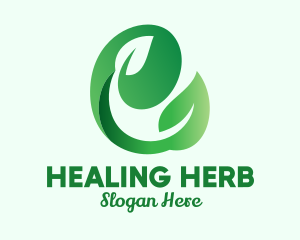 Natural Organic Herbs  logo design