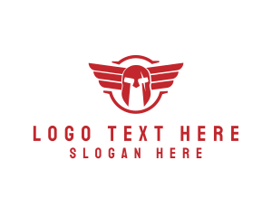 Low Cost - Spartan Helmet Clan logo design